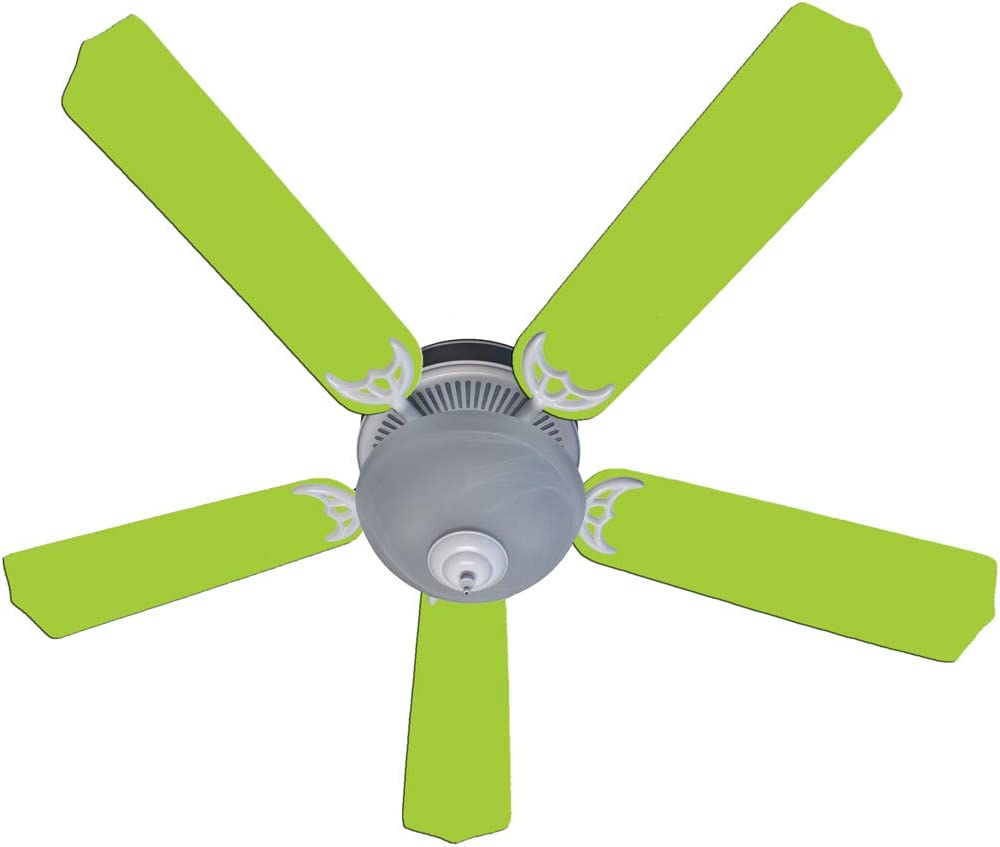 lime green ceiling fan